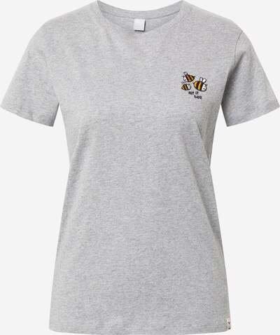 Iriedaily Shirt 'Let it Bee' in Yellow / mottled grey / Black / White, Item view