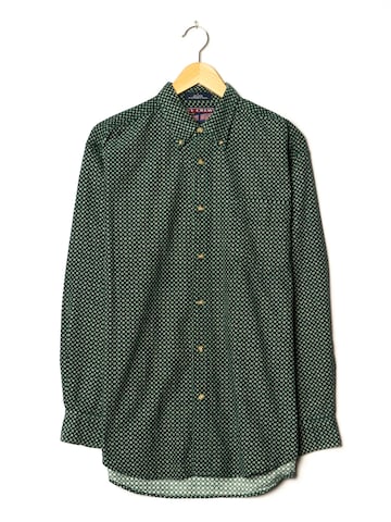 Ivy Crew Button Up Shirt in XL-XXL in Green: front