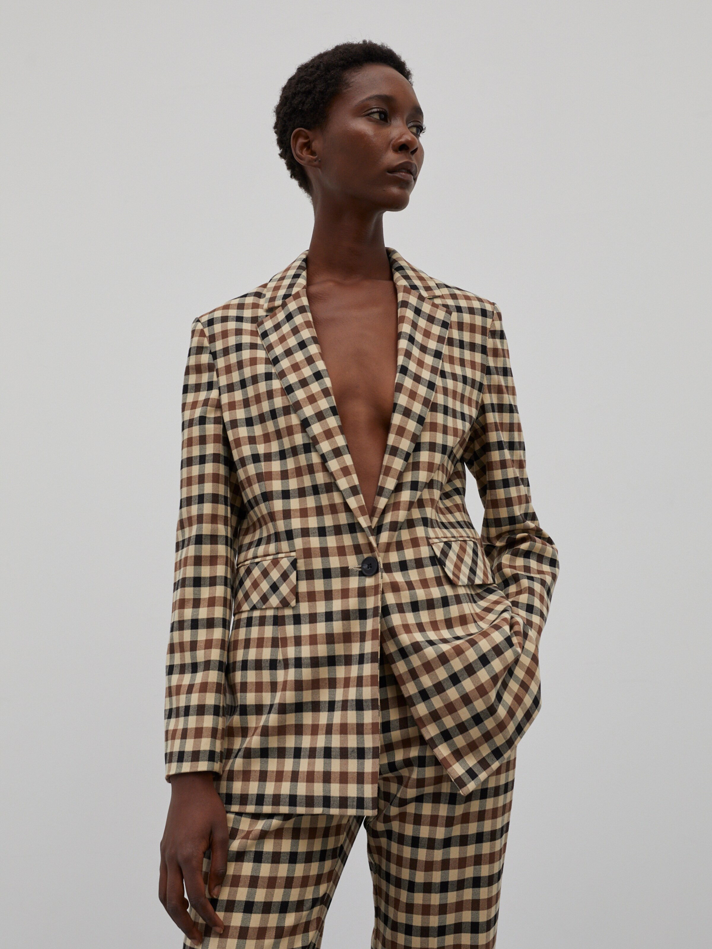 CORALIE™ - Sophisticated Cropped Blazer