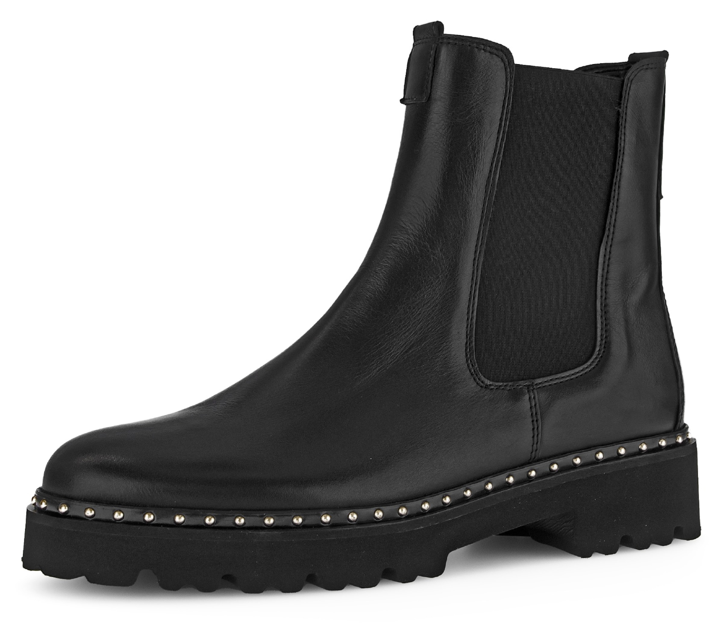 GABOR Chelsea Boots in Schwarz: Vorderseite