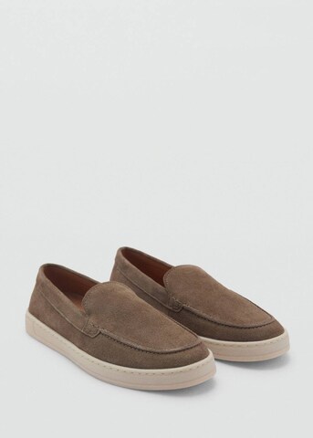 MANGO MAN Slipper 'Easy' in Braun