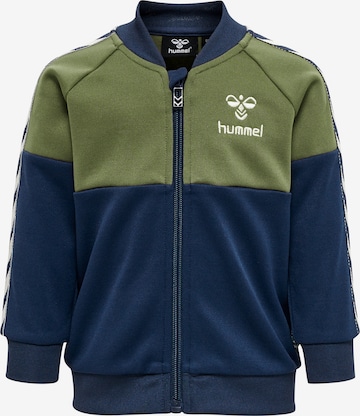 Hummel Sportssweatjakke 'OLEK' i blå: forside