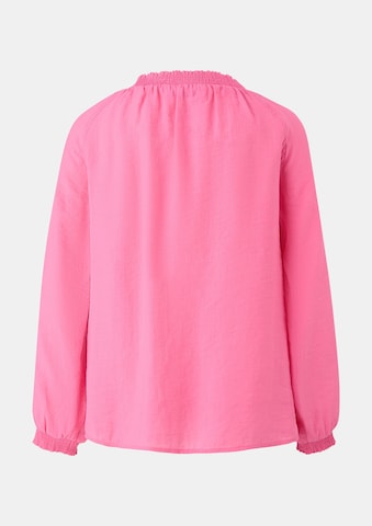 comma casual identity Bluse in Pink: zadná strana