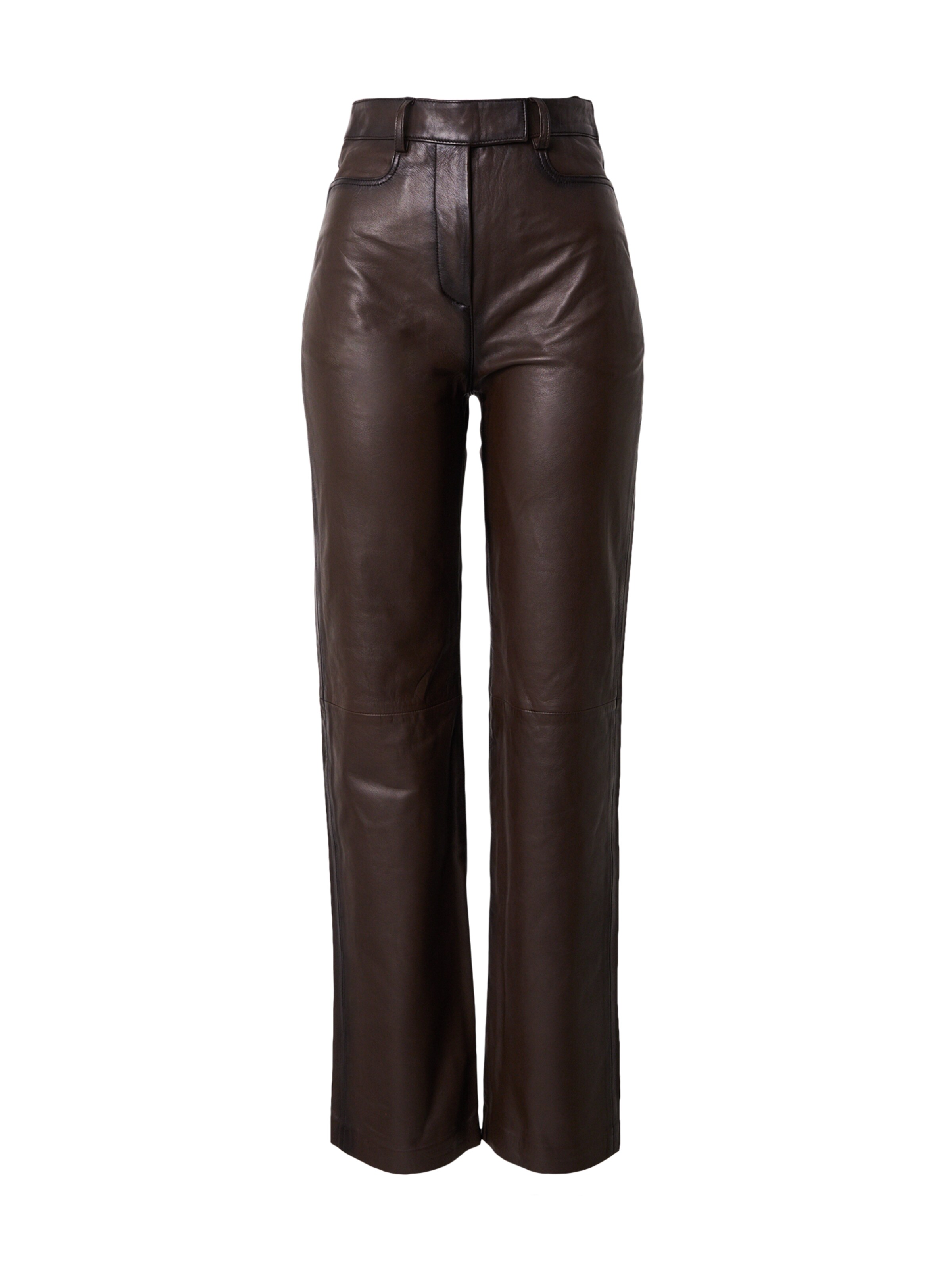 Regular Pantalon REMAIN en marron : devant