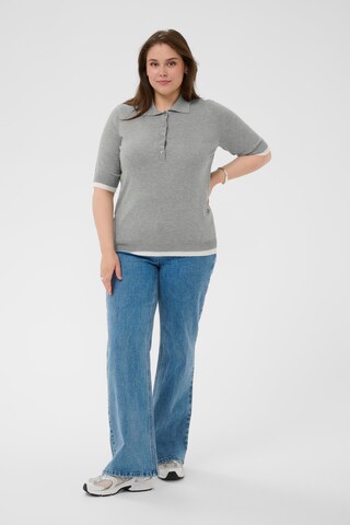 KAFFE CURVE Trui 'KCLizzy' in Grijs