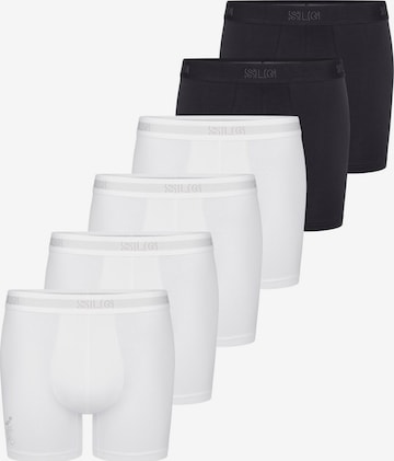SLOGGI Boxershorts 'SLG Base' in Grau: Vorderseite