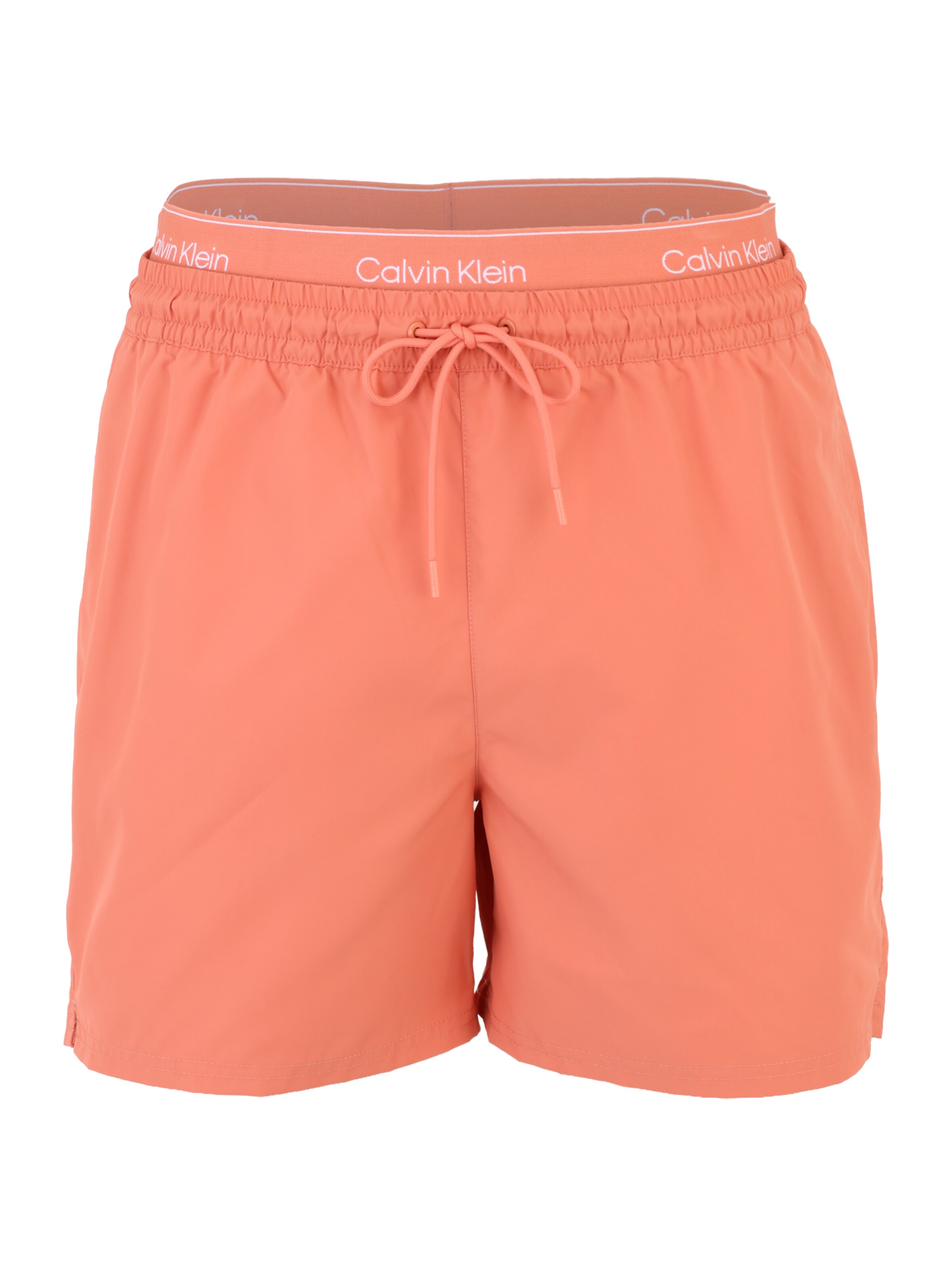 Calvin Klein Swimwear Zwemshorts 'Essentials' in Oranje: voorkant