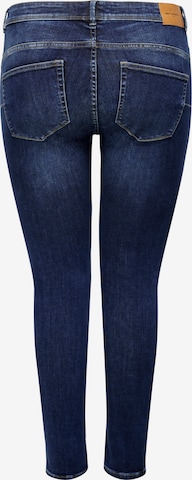 ONLY Carmakoma Skinny Jeans 'Maya' in Blue