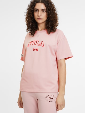 T-shirt 'TULA' FILA en rose : devant