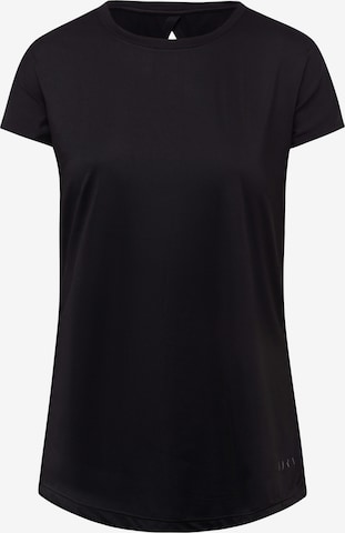 Born Living Yoga Functioneel shirt 'Aina' in Zwart: voorkant