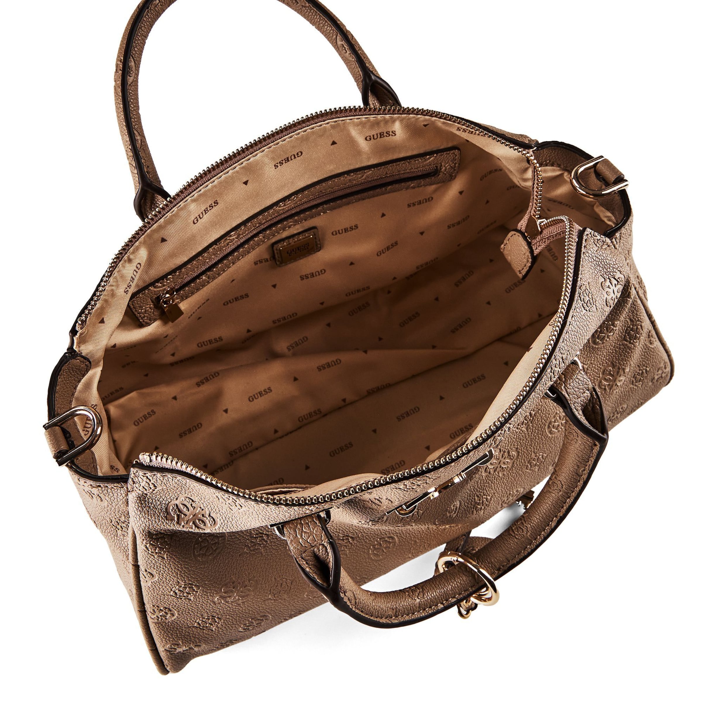 Sacs à main 'Anise' GUESS en marron