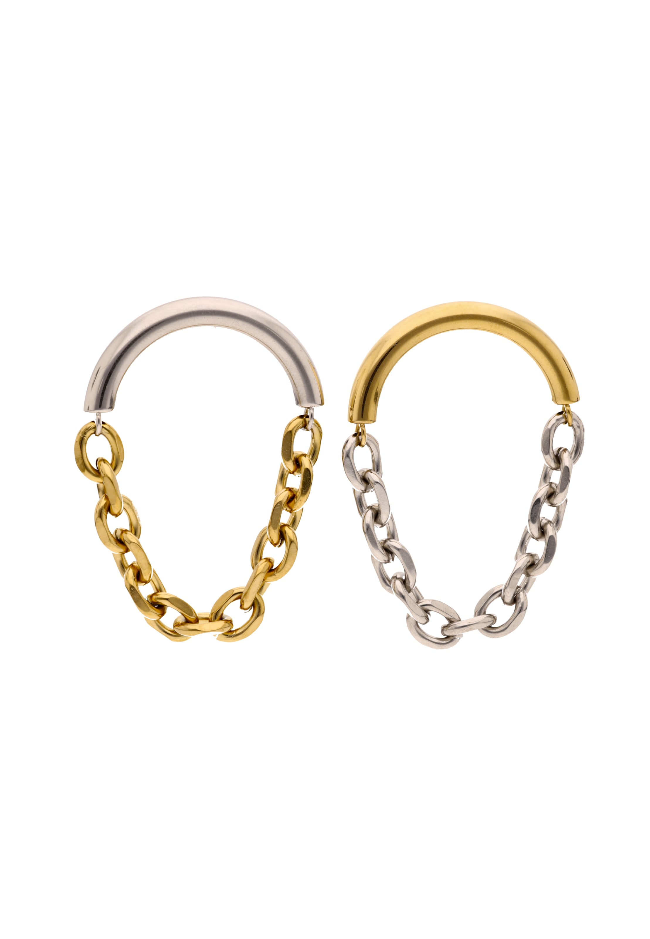 usha WHITE LABEL - Brincos em ouro: frente