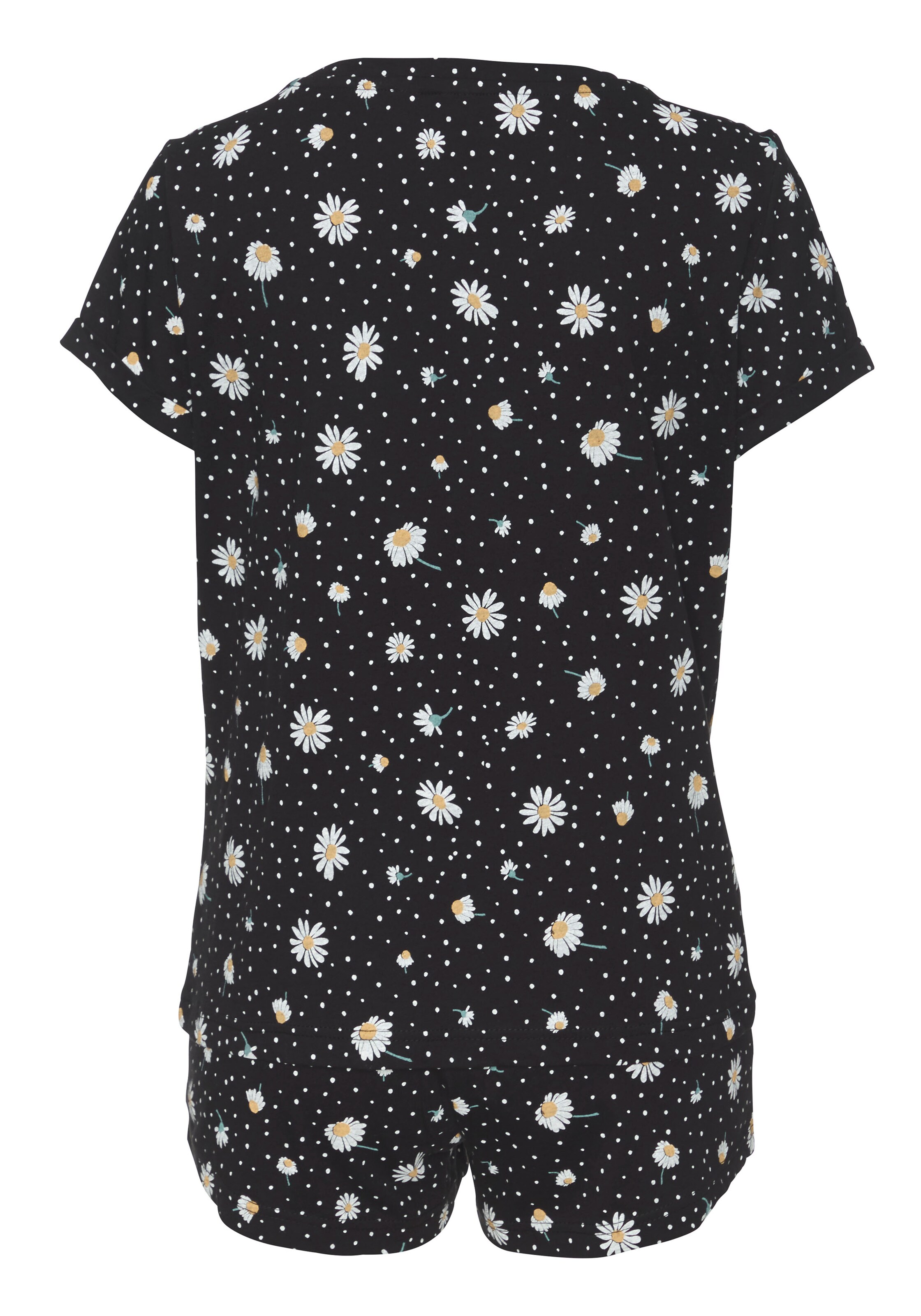 Frauen Wäsche VIVANCE Pyjama 'Dreams' in Schwarz - EI73009 Frauen Wäsche VIVANCE Pyjama 'Dreams' in Schwarz - EI73009