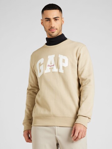 GAP Sweatshirt in Green: front