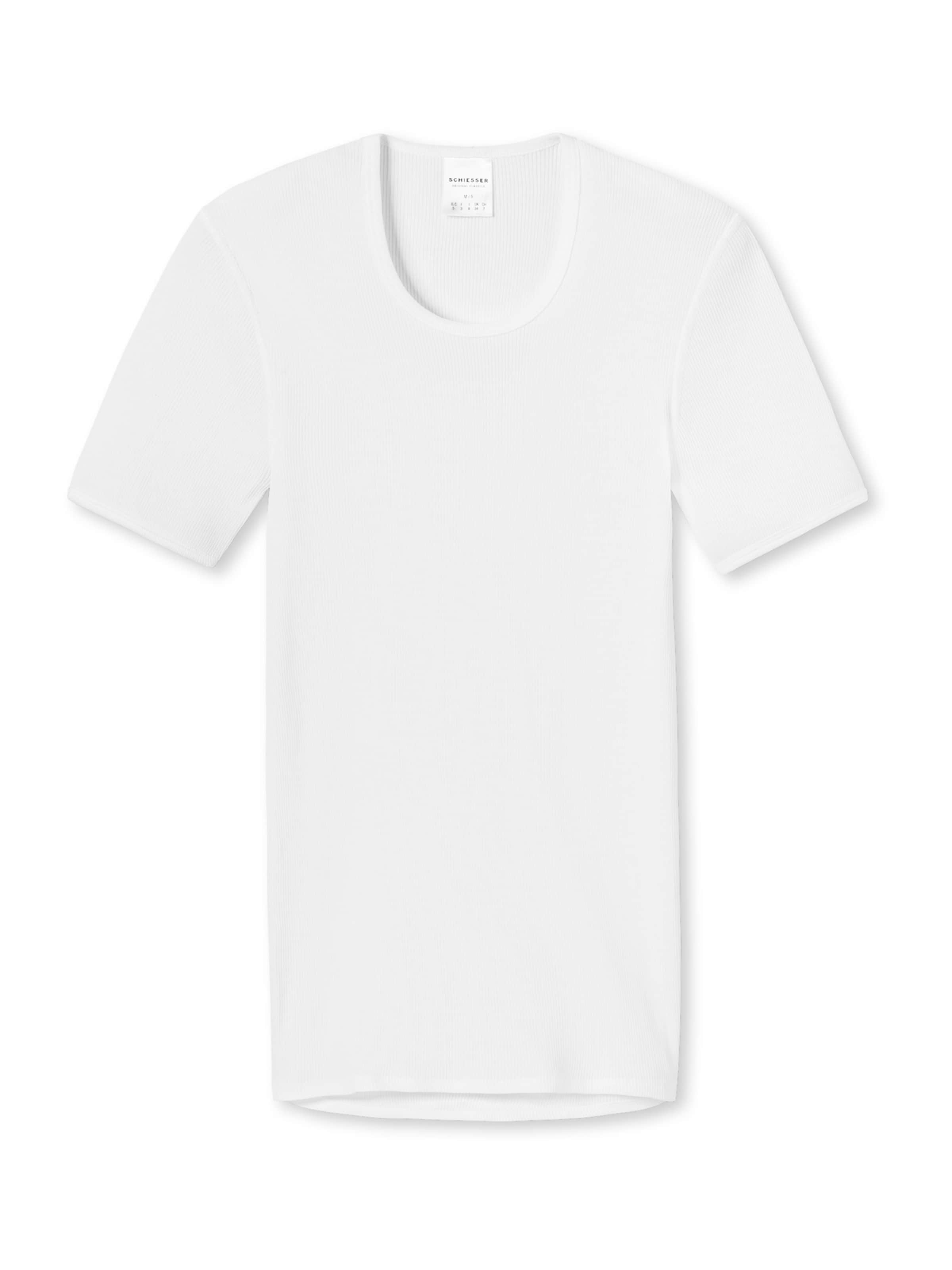 SCHIESSER Undershirt in White: front