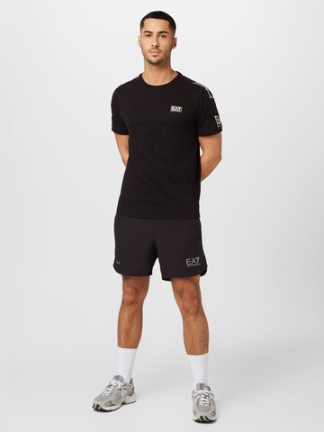 EA7 Emporio Armani T-Shirt in Schwarz