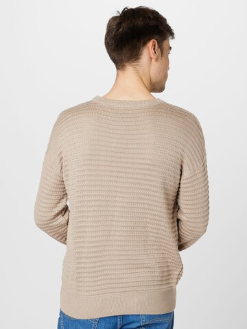 ABOUT YOU Pullover 'Dorian' in Beige