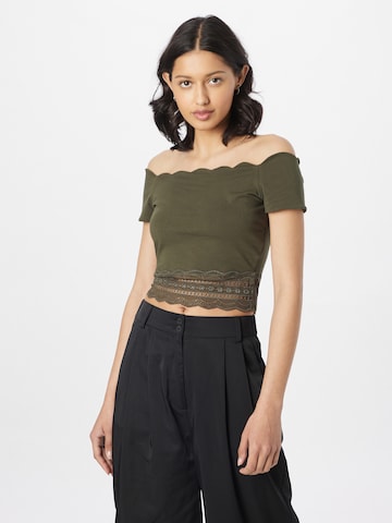 ABOUT YOU Shirt 'Thora' in Green: front