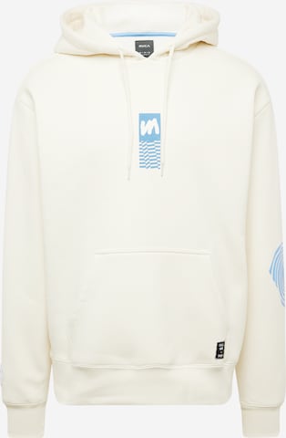 RVCA - Sudadera 'NOISE' en blanco: frente