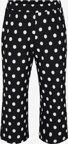 Pantalon 'Caadelyn' Zizzi en noir : devant