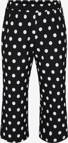 Pantalon 'Caadelyn' Zizzi en noir : devant