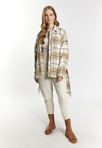 DreiMaster Vintage Демисезонная куртка в Бежевый