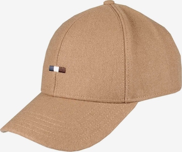 bugatti Basecap in Beige: Vorderseite