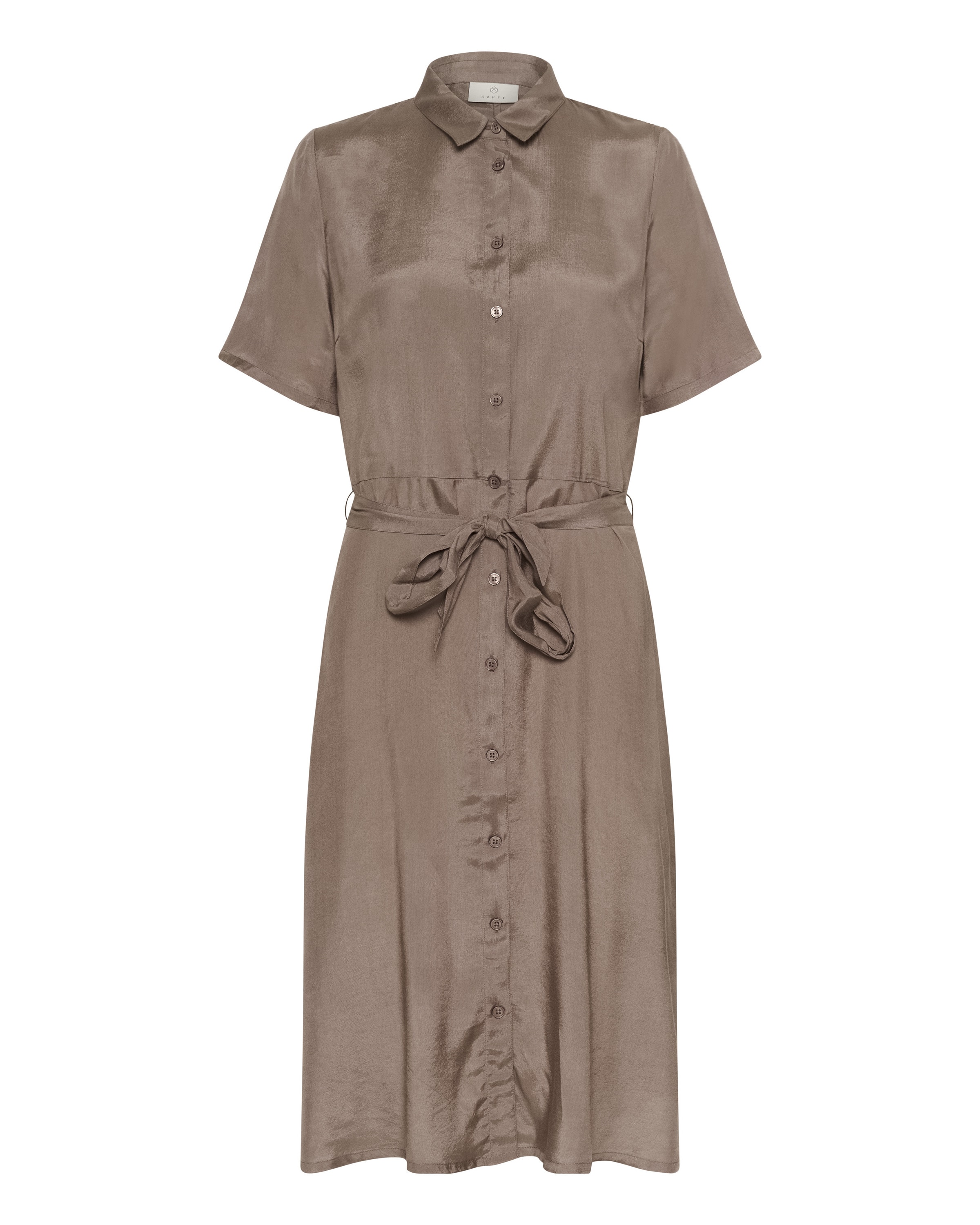 Kaffe Kleid 'Emine' in Beige: Vorderseite