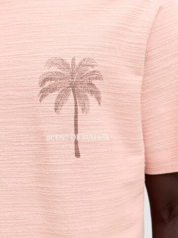 JACK & JONES Shirt 'Blaemmett' in Roze