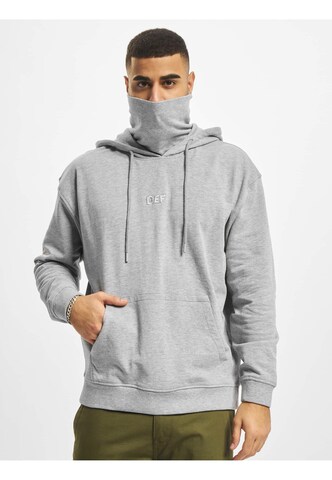 DEF Sweatshirt 'Hendrik' in Grey: front