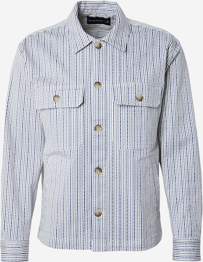 Marškiniai iš Abercrombie & Fitch, spalva – mėlyna / melsvai pilka / balta, Prekių apžvalga