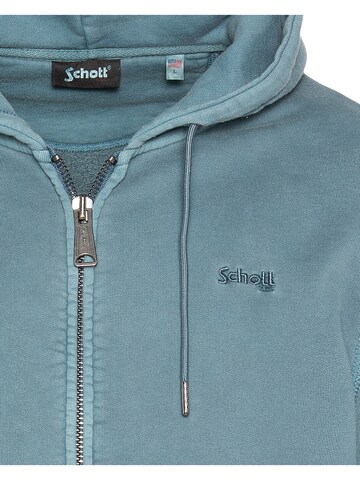 Sweat-shirt Schott NYC en bleu