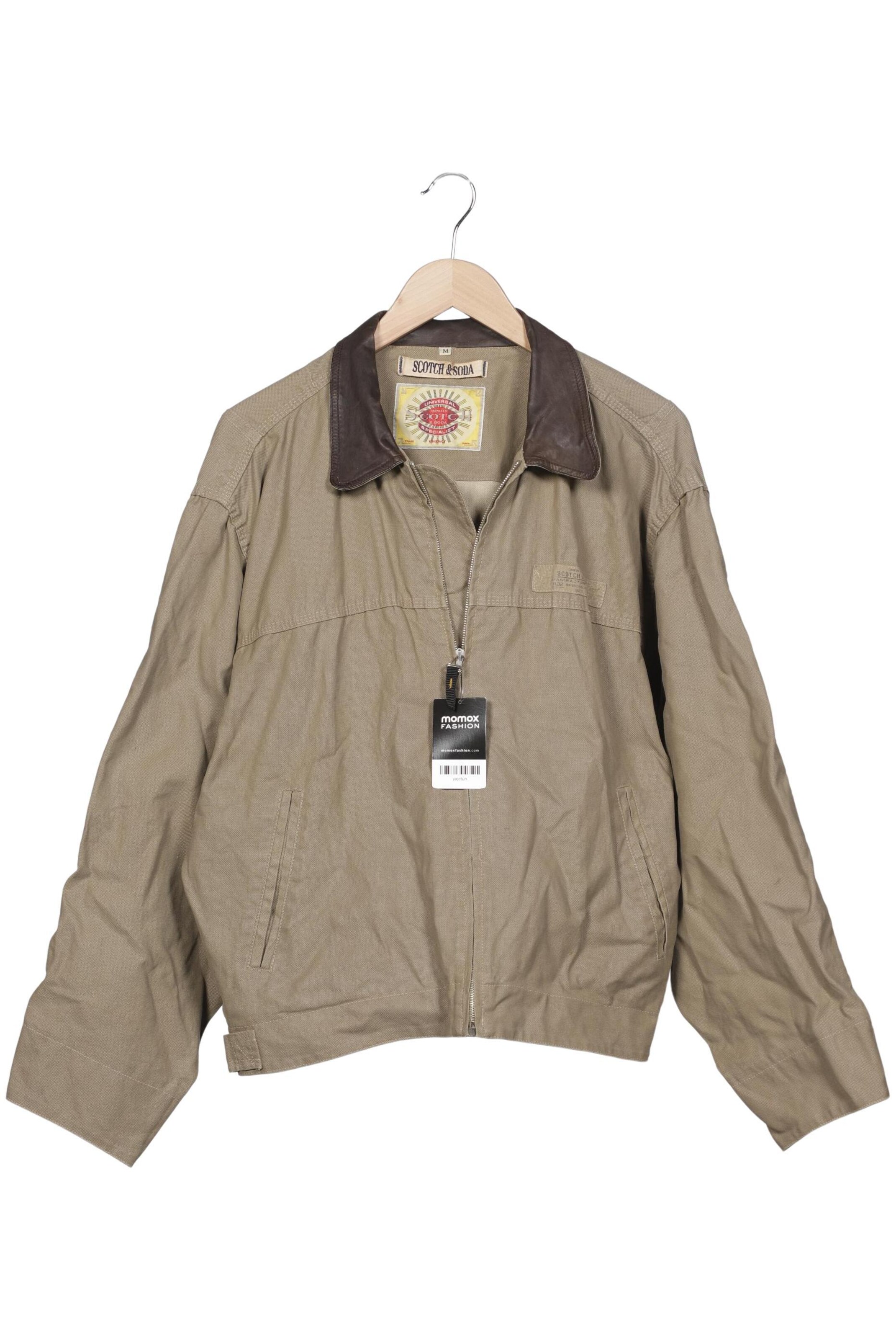 SCOTCH & SODA Jacke M in Beige: Vorderseite