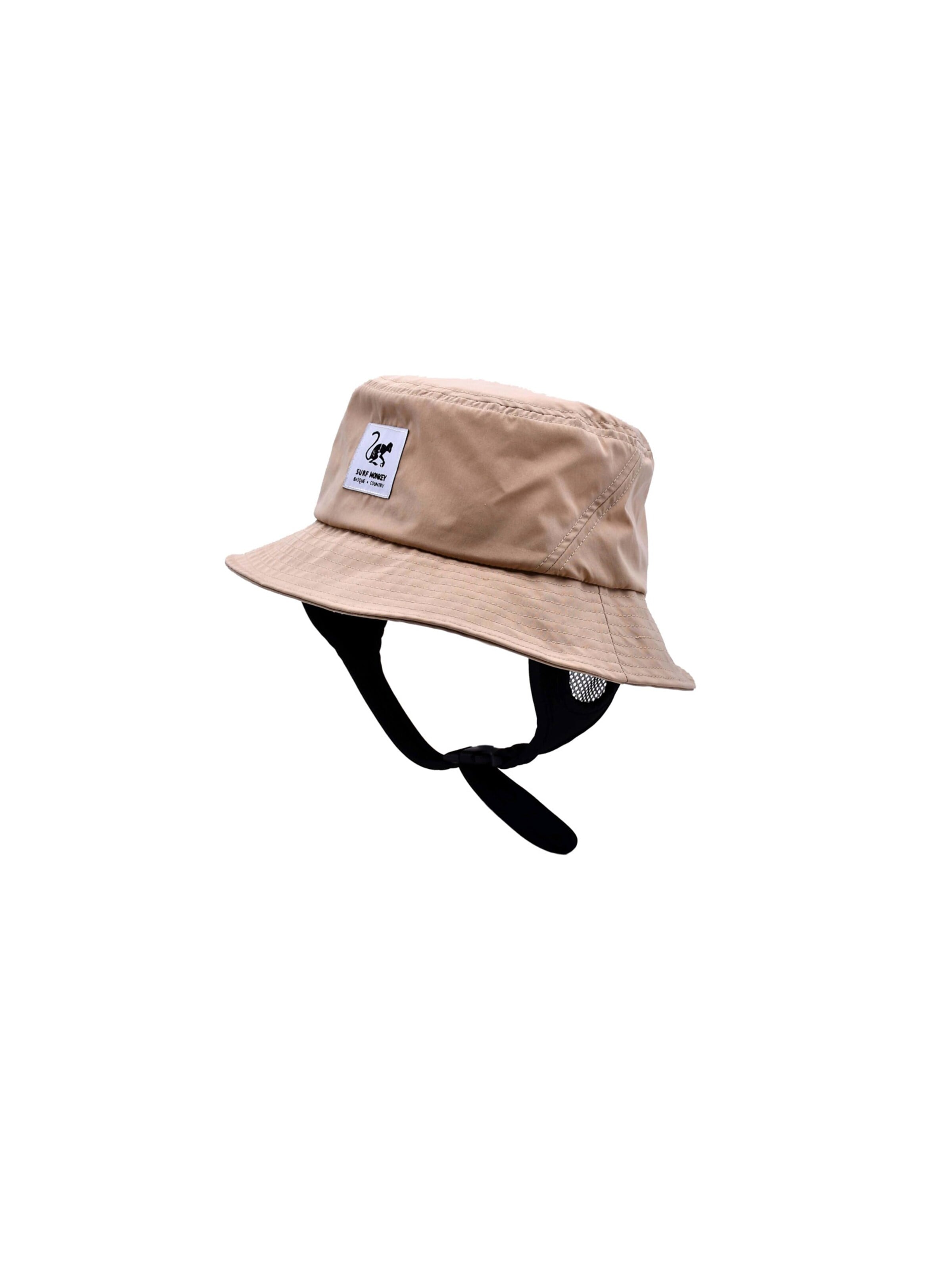 Cappello sportivo di Surf Monkey in beige: frontale