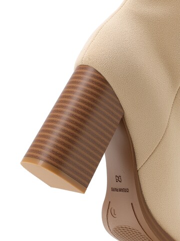 Dream Pairs Overknee laarzen in Beige