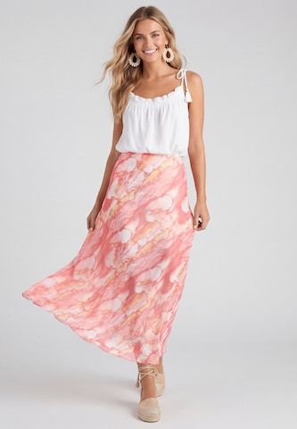 IZIA Skirt in Orange