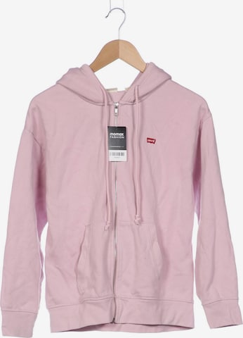 LEVI'S ® Sweatshirt & Zip-Up Hoodie in M in Pink: front
