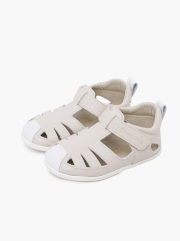 Pisamonas - Zapatos primeros pasos en blanco