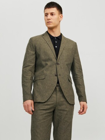 JACK & JONES Slim fit Blazer 'Riviera' in Green: front