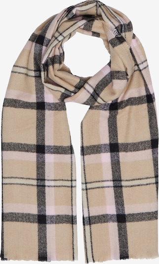 s.Oliver Schal in sand / rosa / schwarz, Produktansicht