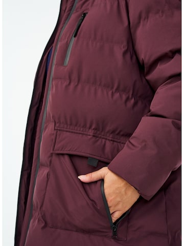 Zizzi - Abrigo de invierno 'Msealed' en rojo