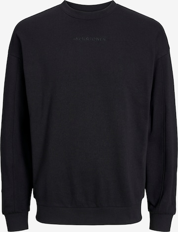JACK & JONES Sweatshirt 'Stagger' in Black: front