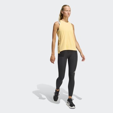 ADIDAS PERFORMANCE Skinny Workout Pants in Black