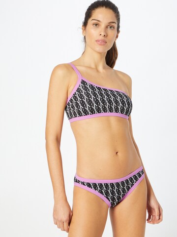 Calvin Klein Swimwear Bikini Bottoms in Purple