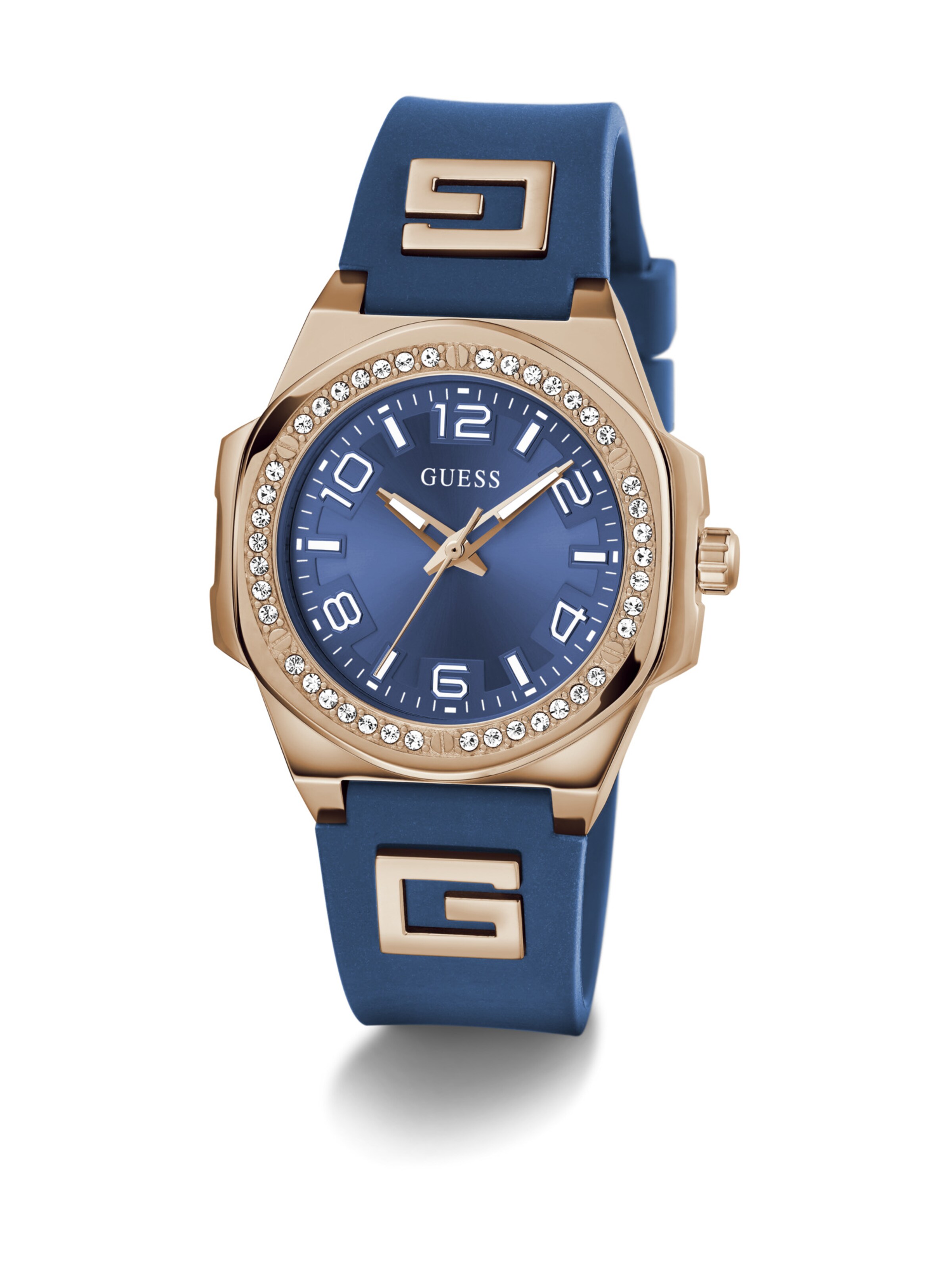 GUESS Analog Watch 'Hype' in Blue