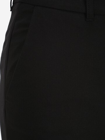 s.Oliver BLACK LABEL تقليدي سروايل مثنية مرتبة بلون أسود