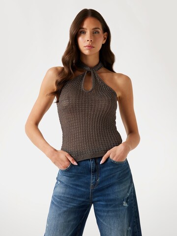 GUESS Top in Braun: Vorderseite