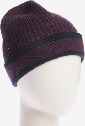 BOSS Black Mütze XS-XL in Blau: Vorderseite