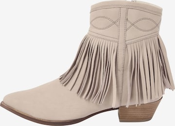 Bottes de cowboy 'Forever Comfort' Next en beige : devant