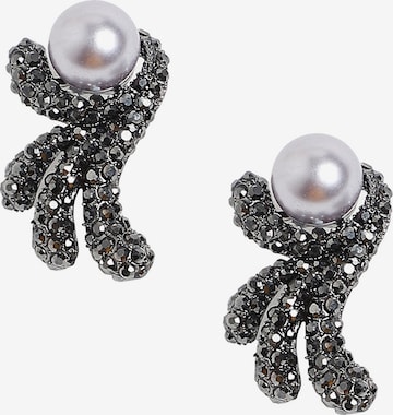 Cercei 'Ramjas' de la SOHI pe negru: față